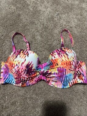 Sunseeker Printed Underwire Swim Top